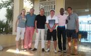   Une équipe chic de golfeurs au Royal Thalassa Monastir