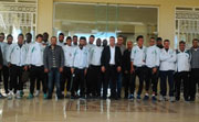 L'équipe du JSK Kairouan au Royal Thalassa Monastir